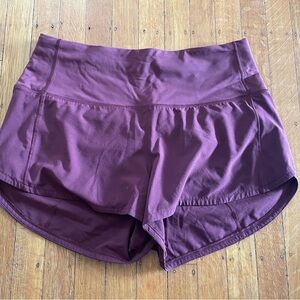 Lululemon Speed Up High-rise lined 2.5” shorts